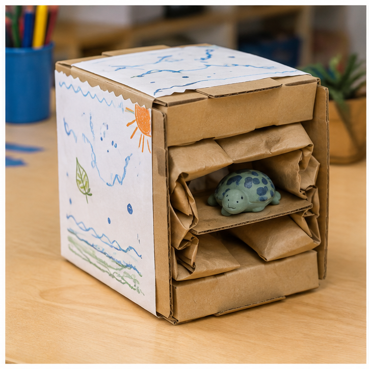 Finished student example of Package Protection Lab