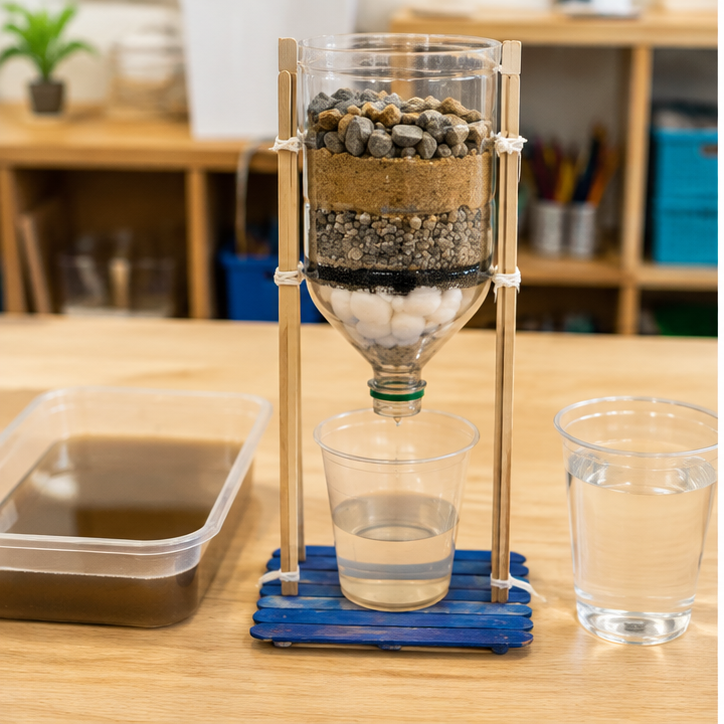 Finished student example of Stormwater Filter Model